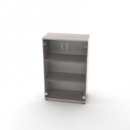 Шкаф для документации со стеклом ШК 07.08 "Акцент"