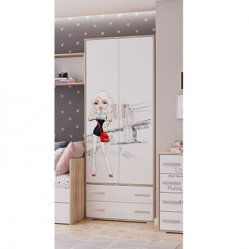 Шкаф двухстворчатый "Бланка" Шкаф двухстворчатый "Бланка"